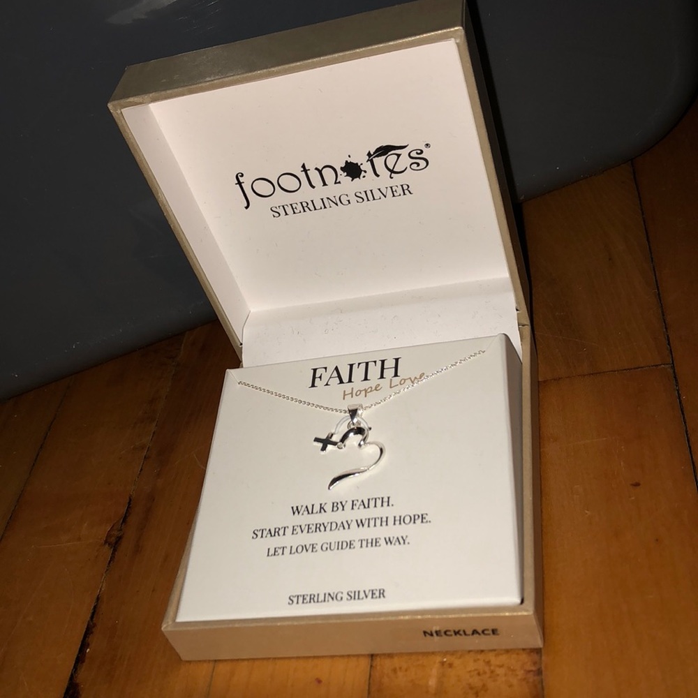 Faith necklace